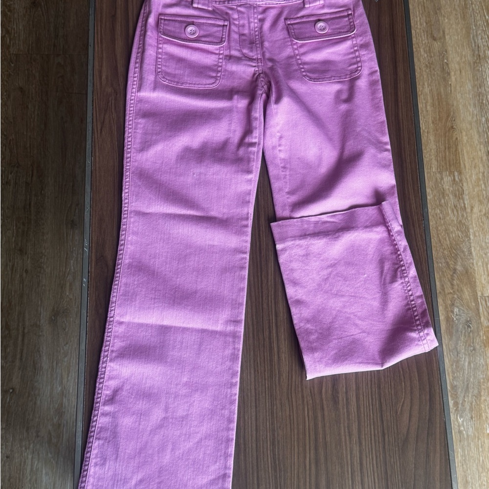 INC International Concepts Pink Straight Leg Jeans